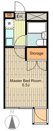 メゾンブランシュの物件間取画像